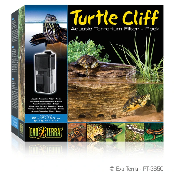 Exo Terra Filterrots Turtle Cliff M Met F250 - Filters - 23x17x19.5 Cm 1 Exo Terra Filterrots Turtle Cliff M Met F250 - Filters - 23x17x19.5 Cm