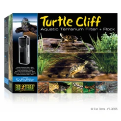 Exo Terra Filterrots Turtle Cliff L Met F350 - Filters - 37x23x23.5 Cm