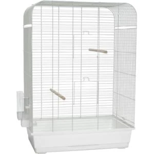 Beeztees Vogelkooi Nina Wit 2 Beeztees Vogelkooi Nina Wit - Afbeelding 2