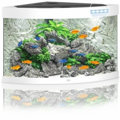 Juwel Aquarium Trigon 190 Led 70x70x60 Cm - Aquaria - Wit Ca. 190 L