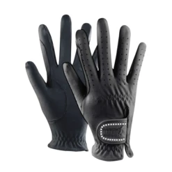 Elt Rijhandschoen Allrounder Stras Zwart - Ruiteraccessoires - Large