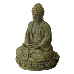 Aqua Della Decor Bayon-Buddha - Aquarium - Ornament - 9.3x8x12 Cm