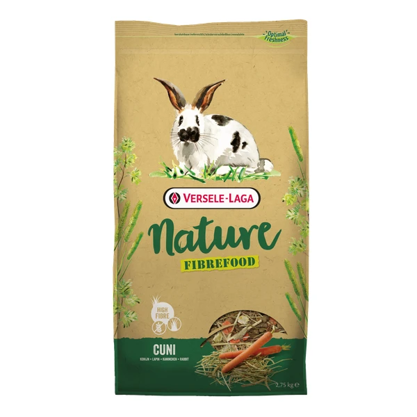 Versele-Laga Nature Cuni Fibrefood - Konijnenvoer - 2.75 Kg 1 Versele-Laga Nature Cuni Fibrefood - Konijnenvoer - 2.75 Kg