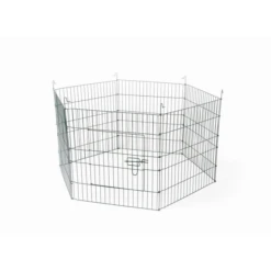 Adori Konijnenren Metaal Zwart - Dierenverblijf - 90x63 Cm