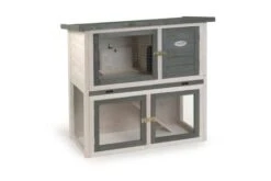 Beeztees Konijnenhok Residence Collection Snibble Duo Colore Plus 104x52x92 Cm