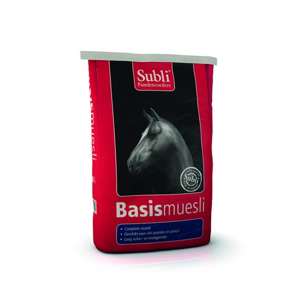 Subli Basismuesli - Paardenvoer - 20 Kg 1 Subli Basismuesli - Paardenvoer - 20 Kg