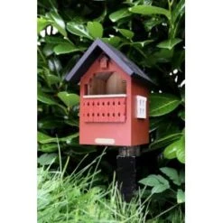Balkongholk Nestkastje - Rood -Dieren Nest Verkoopwinkel Balkongholk rood 0 300x300 5