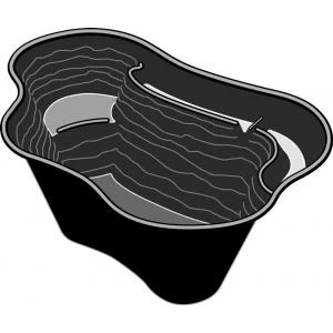 Ubbink Voorgevormde Vijver Calmus 2 4 Ubbink Voorgevormde Vijver Calmus 2 - Afbeelding 4