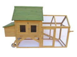 Kippenhok Irene Met Buitenren Legnest En Overdekt Nachthok