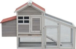 Kippenhok Tessa Met Buitenren Legnest En Overdekt Nachthok