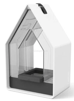 Emsa Landhaus Vogel Voederhuisje Met Silo Wit