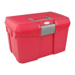 Hippotonic Poetskoffer - Framboos / Grijs