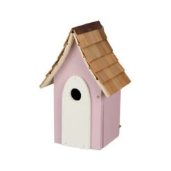 Trixie Vogelhuisje - Roze - 18 X 30 X 15 Cm / ø 3 Cm