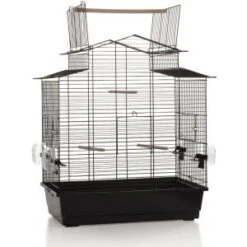 Beeztees Vogelkooi Big Iza 3 Open Zwart -Dieren Nest Verkoopwinkel vogelkooi big iza 3 open zwart 8712695103387 1 0 300x300 1