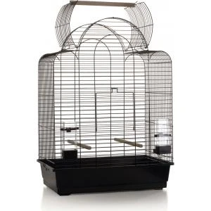 Beeztees Vogelkooi Big Sonia Open Zwart 2 Beeztees Vogelkooi Big Sonia Open Zwart - Afbeelding 2